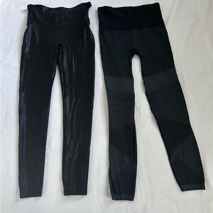 SPANX Black Leggings Set